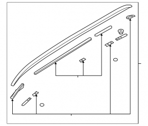 Roof lining left Volvo XC90 16-23