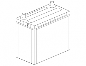 Battery 12v HONDA INSIGHT 19-22 60Ah 480A Asia +-Reverse EXIDE