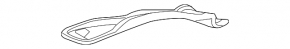Battery mount upper bar HONDA CRZ 11-16