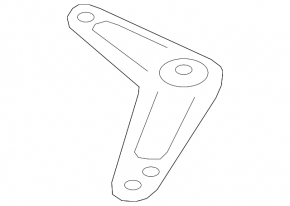 Rear subframe burr front left BMW X5 X6 E70 E71 07-13