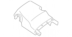 Toyota Sequoia 08-19 Steering Column Bezel