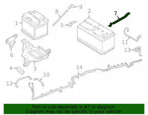 Battery mount BMW X5 G05 19-23