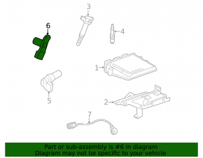 Camshaft Sensor Ford C-max MK2 13-18
