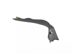 Door sill trim front left Fiat 500X 16-18 black, without plug
