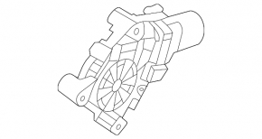 Front Right Window Motor Nissan Rogue 21-23 US built