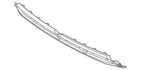 Lower front bumper trim Genesis GV70 22-26