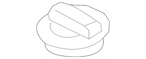 Oil filler cap for Porsche Cayenne 19-23 3.0T