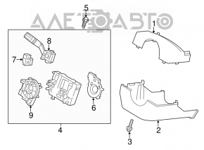 Ford Explorer 11-15 Steering Angle Sensor