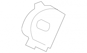 Actuator motor for the heater ventilation system on a Mazda3 2003-2009