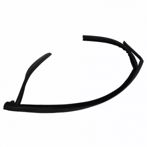 Upper front left door molding for Ford Escape MK3 13-17 matte with glass seal