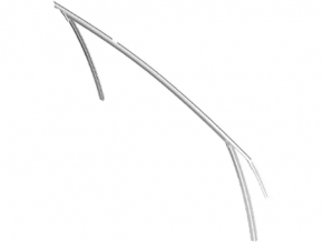 Upper front left door molding for Ford Escape MK3 13-17 matte with glass seal