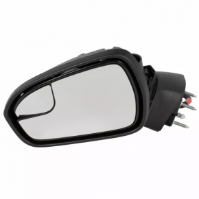 Left side mirror assembly Ford Fusion mk5 13-17, 5 pins, blue FT, heated