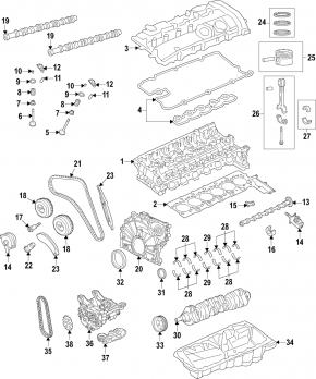 Connecting rod BMW 7 G11 G12 16-22 B58
