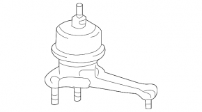 Right engine mount Toyota Camry v40 07-11 2.4 hybrid