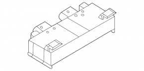 Foot-operated trunk release for Audi A5 F5 17-25