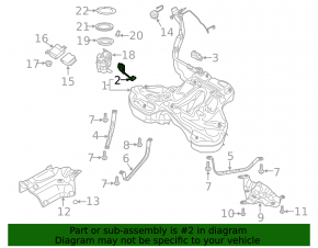Fuel level sensor Audi A6 C8 19-