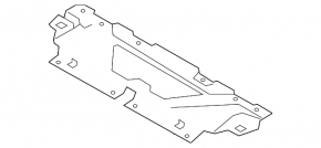 TV cover BMW 3 G20 19-22 metal