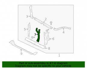 Subaru Forester 14-18 SJ Hood Lock Bar