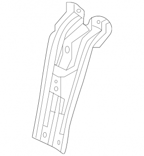 VW Tiguan 18-24 hood latch plate