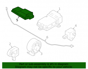 Occupant Sensor BMW X3 G01 18-21