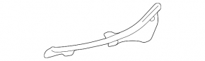 Rear right inner door sill trim for Lexus IS200 IS300 99-05