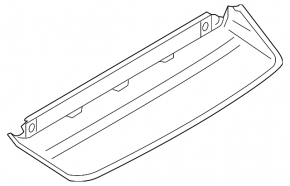 Brake light Audi A4 B8 08-16 sedan, broken