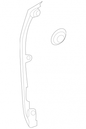 Door seal side front right Mercedes W213 E 17-23 front