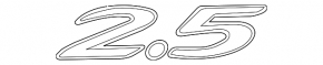 Mazda3 MPS 09-13 Mazdaspeed Tailgate Emblem