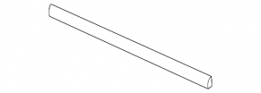 Door seal on the threshold rear right Lincoln MKZ 13-20
