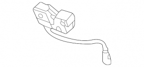 Hood lock Volkswagen ID.4 21-23 with sensor OEM