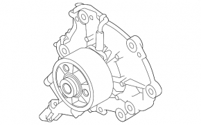 Water pump for Jaguar F-Pace 23-23 2.0