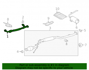 Toyota Sienna 11-16 3.5 FWD Downpipe