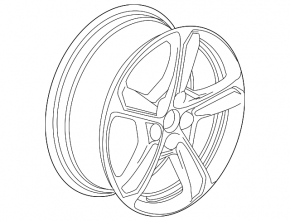Wheel disk R17 x 7J et41 5*105 Chevrolet Volt 16-