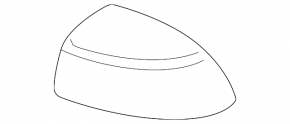 BMW X3 F25 11-17 right side mirror cover (upper)