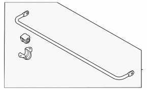 Rear stabilizer Hyundai Elantra 21-26