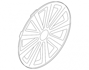 Wheel cap R16 VW Passat b7 12-15 USA type 3