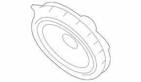 Speaker door rear left BMW X1 F48 16-22 Harman Kardon