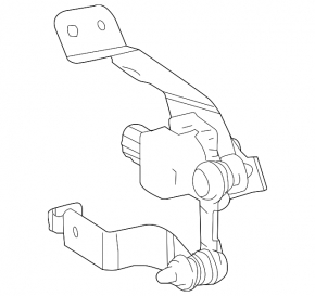 Body Position Sensor with Tie Rod Rear Lexus NX200t NX300 NX300h 15-21
