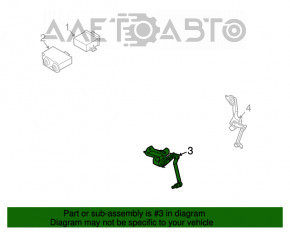 Front body tilt sensor Audi A4 B8 08-16 with traction