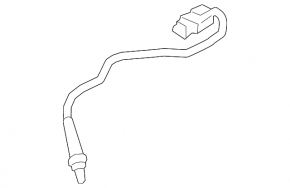 Lambda probe left second Porsche Macan 15-18 3.0T, 3.6T
