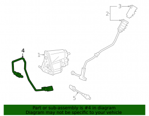 Lambda probe 2 for Mercedes X247 GLB 20-26 M260