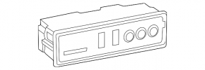 USB HUB, SD Mercedes C-class W205 19-21