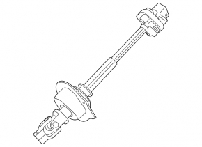 Steering cardan shaft Ford Mustang mk6 15-