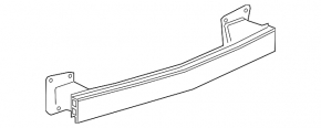 Chevrolet Volt 16- Rear Bumper Reinforcement