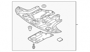 Engine protection Hyundai Tucson 16-21