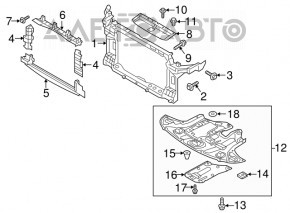Engine protection Hyundai Tucson 16-21