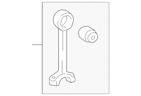 Rear right stabilizer link Lexus GX460 10-23