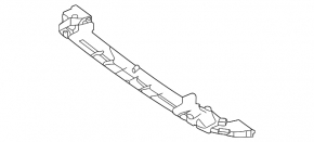 Toyota RAV4 Prime 21-24 Front Bumper Lower Absorber