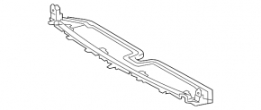 Lower radiator deflector for Lexus CT200h 14-17