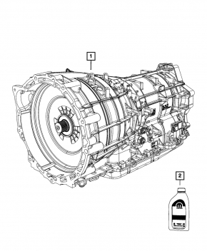 Automatic transmission assembly for Jeep Grand Cherokee WL 22-25 2.0T PHEV DFY 8P75PH AWD